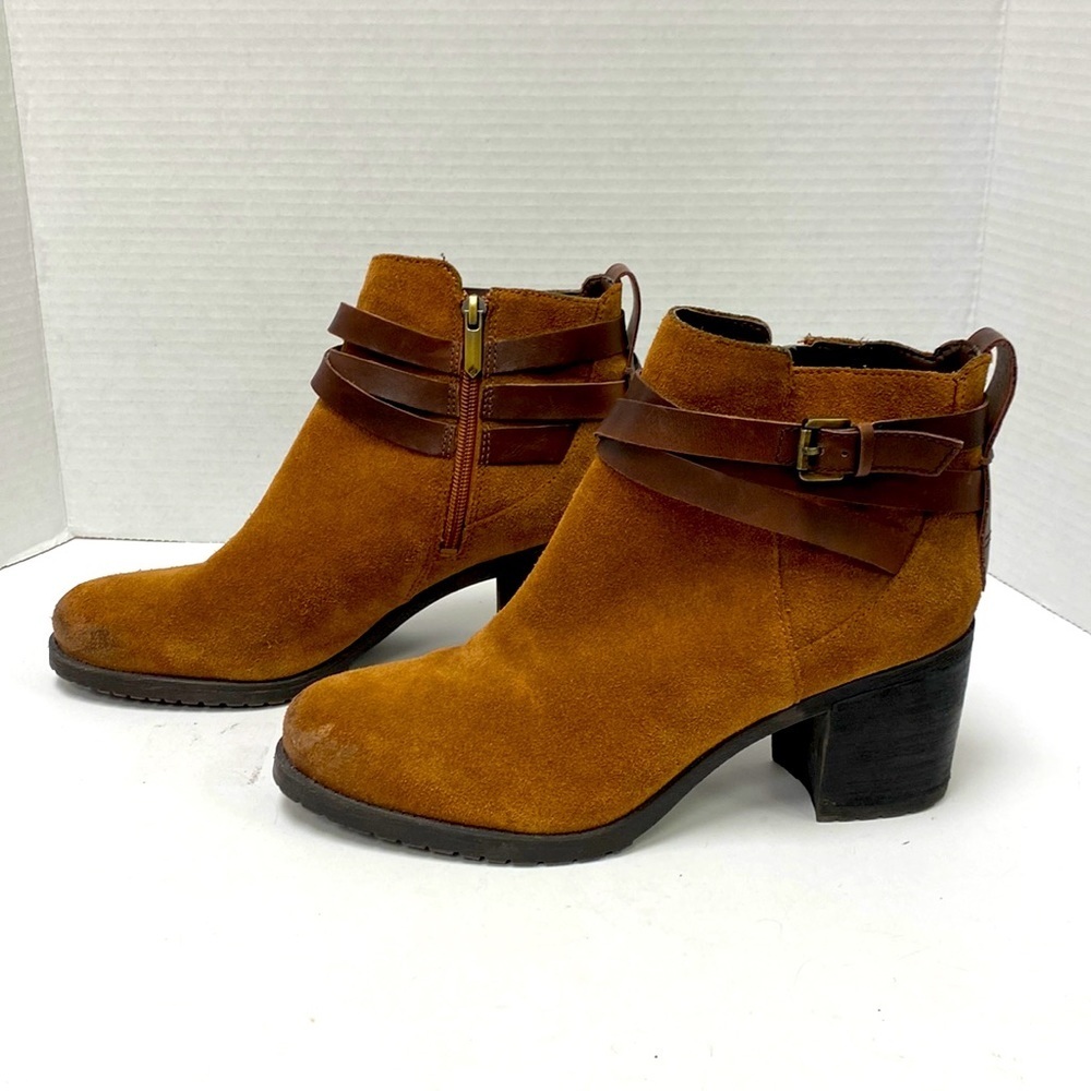 Sam Edelman ‘Hannah’ Suede Side Zip Ankle Boots